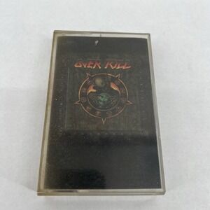 Overkill Horrorscope Cassette Tape 1991 Megaforce Records PLAY TESTED